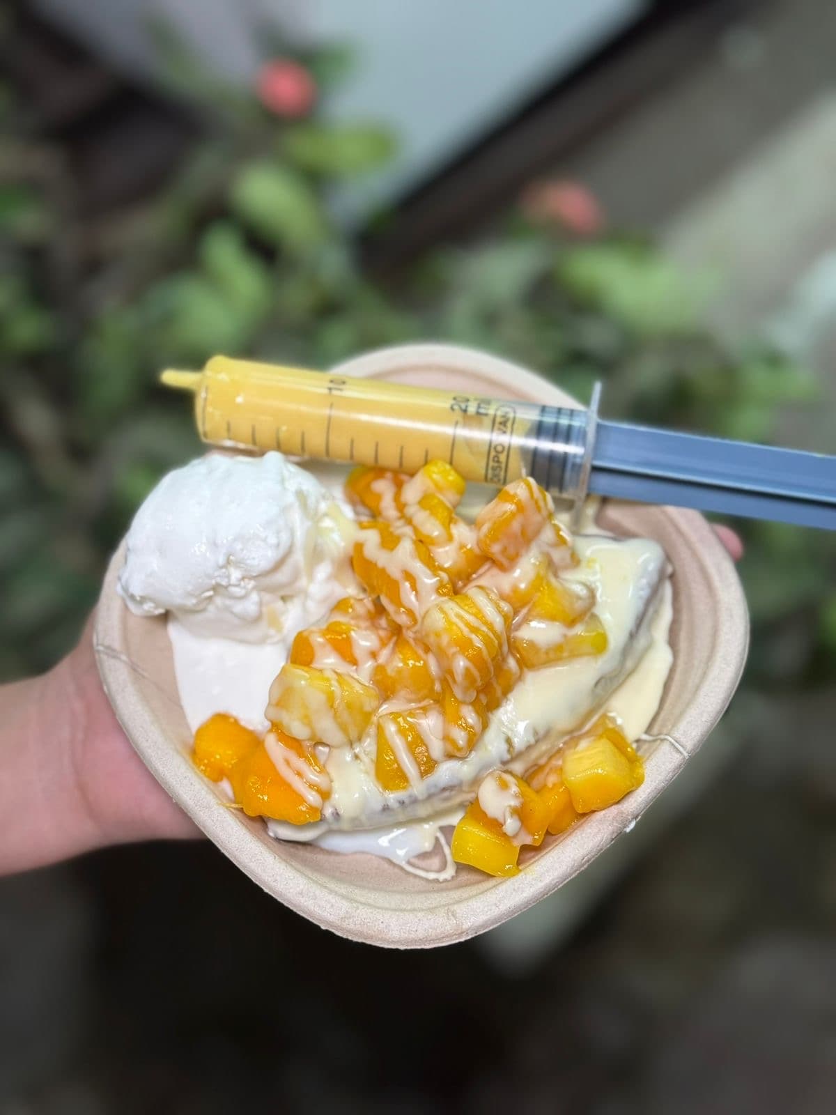 Mango Bliss Waffle